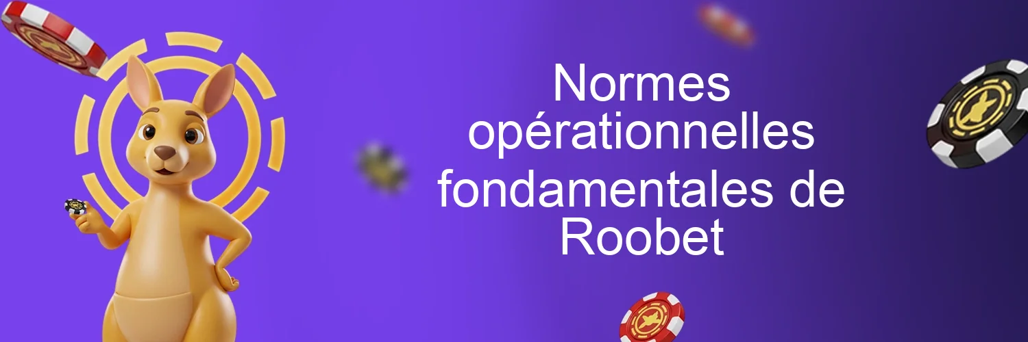 Normes opérationnelles fondamentales de Roobet Normes opérationnelles fondamentales de Roobet